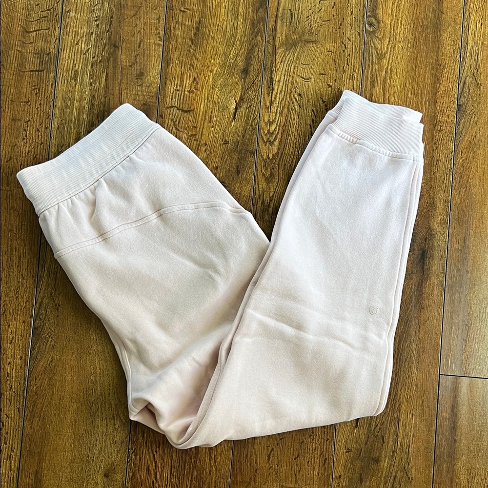 Lululemon pink Sweat Jogger - Picture 1 of 5